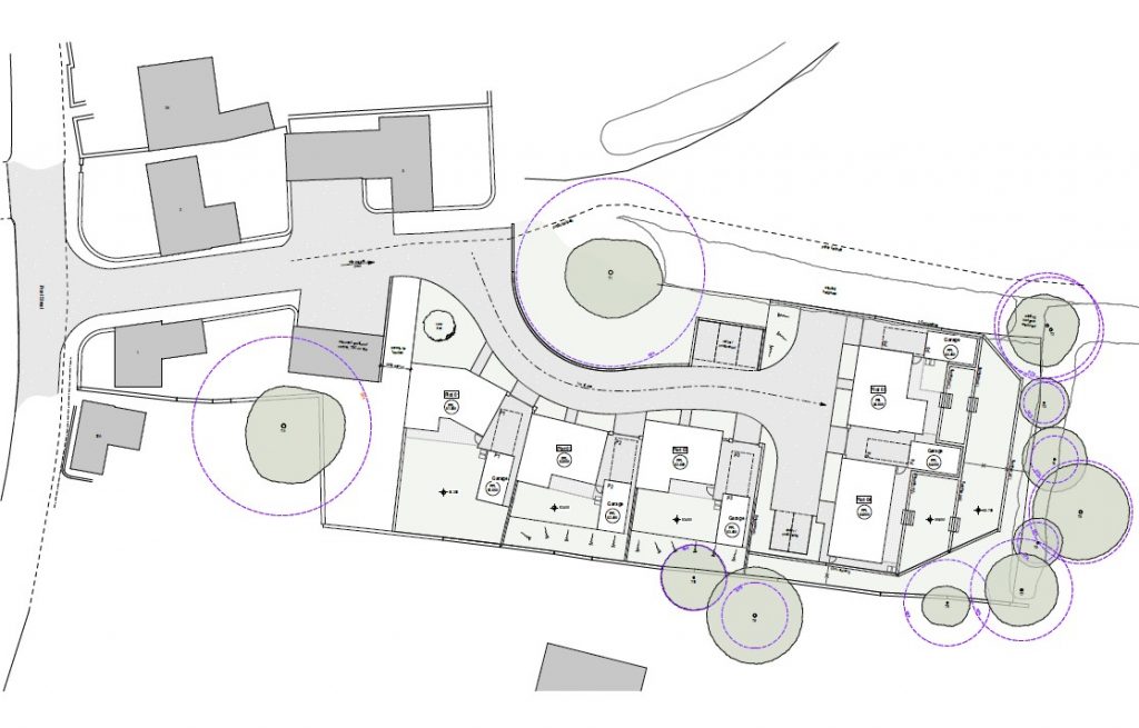 Site plan Kingsbere 1